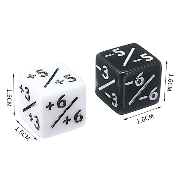 24 st Tärningsräknare Token Tärningar, Kubiska Lojalitetsräknare Tärningar, Token &amp; Lojalitetstärningar Mtg-gåvor