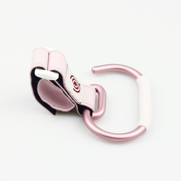 2-pak Baby Stroller Hooks Rosa Borrelås Hook Clip for Shopping Bag