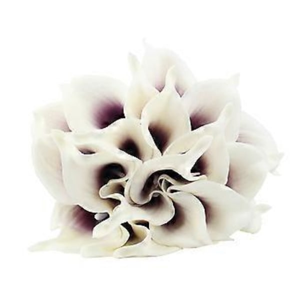 Vanlig Calla Konstgjord Blomma Brudbukett Bröllopsfest Heminredning Lila