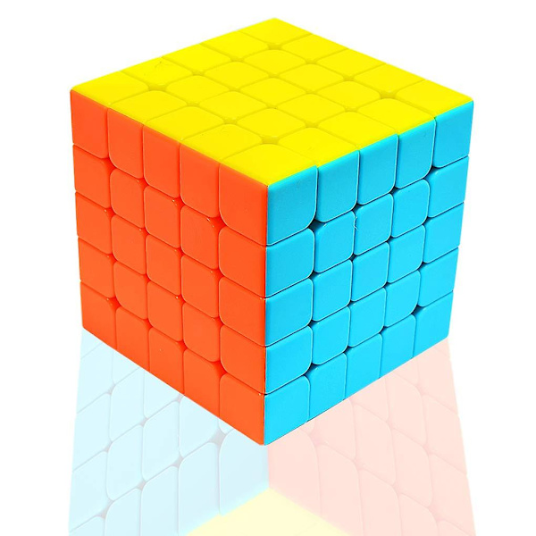 5x5 Speed Cube, Smooth Magic Cube 5x5x5, Profesjonell Puslespillkube, Hjernetrimleker for Barn og Voksne