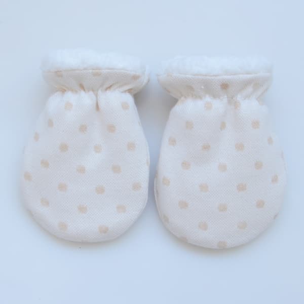3 par varme bomulls-babyluffer Vinterluffer for gutter og jenter