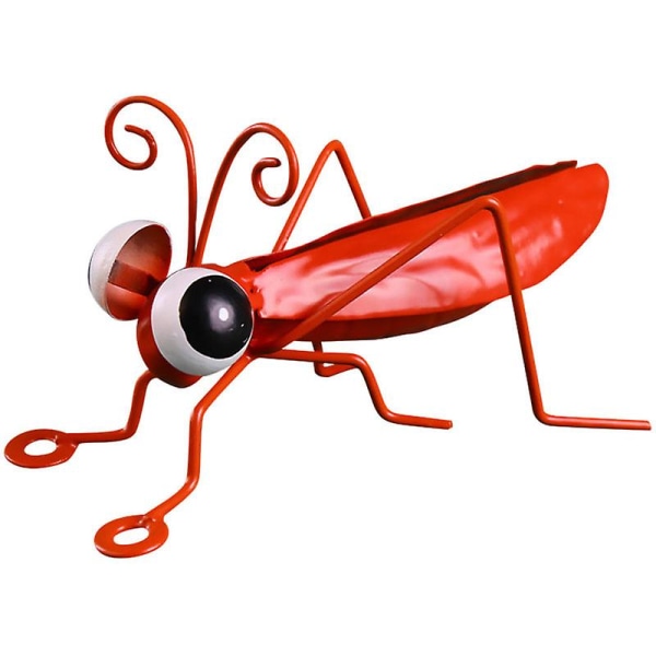 1 stk Jernkunst Græshoppe Dekoration Insekt Artware Desktop Ornament An