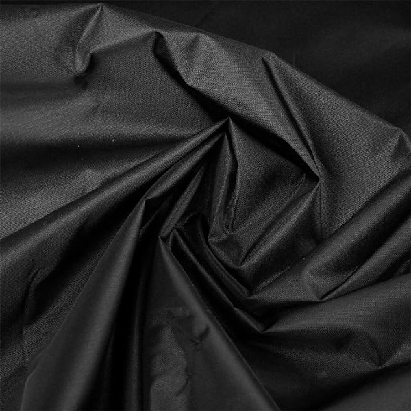 Ersättning för gungkuddeöverdrag, gungsitsöverdrag för 3-sitsig gungstol, vattentät gungsitsöverdrag, dammtät för uteplats, 150 x 50 x 10 cm (svart)