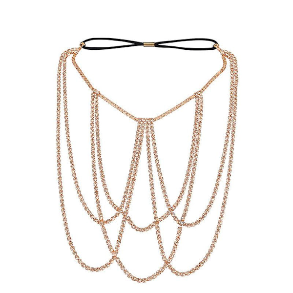 Fashion Crystal Leg Chains Glitter Body Chain Summer Thigh Chain Women Girls Body Jewelry