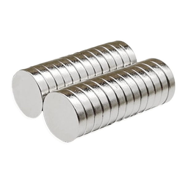 50 stk. N38 Neodymium Stærke Magneter Cylinder Køleskabsmagneter Sjældne Jordartsmagneter 8 X 3 Mm Til Kunst, Håndværk, Hobbyer, Hjem Og Kontor (8x3mm)