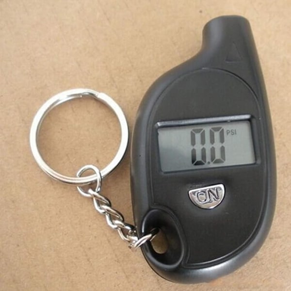 Digital LCD-däcktrycksmätare Bärbar Mini LCD-däcktryck