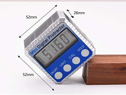 360° Mini Digital Protractor Høy Nøyaktighet Goniometer Electronica