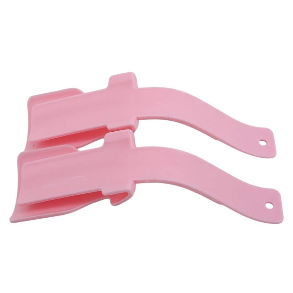 Lazy Shoe Helper Unisex Håndtak Sko Horn Enkelt På Av Sko Løfting (Rosa)
