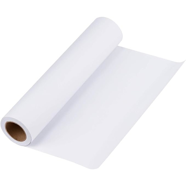 1 rulle vitt kraftpapper - 30 cm x 30 m - återvunnet papper perfekt för