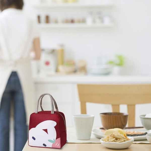 Rød tegneserie termo frokostpose