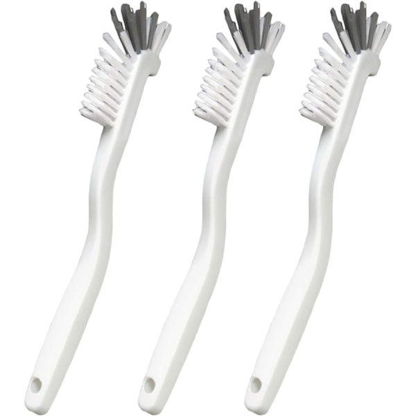 3-pack diskborste set, köksrengöringsborste flaska badskrubbborste