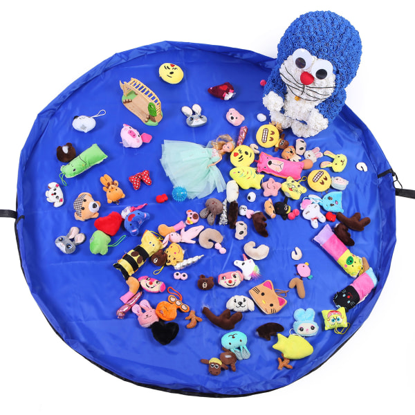 150 cm de diamètre Tapis de jeu pour enfants (bleu) Organisator