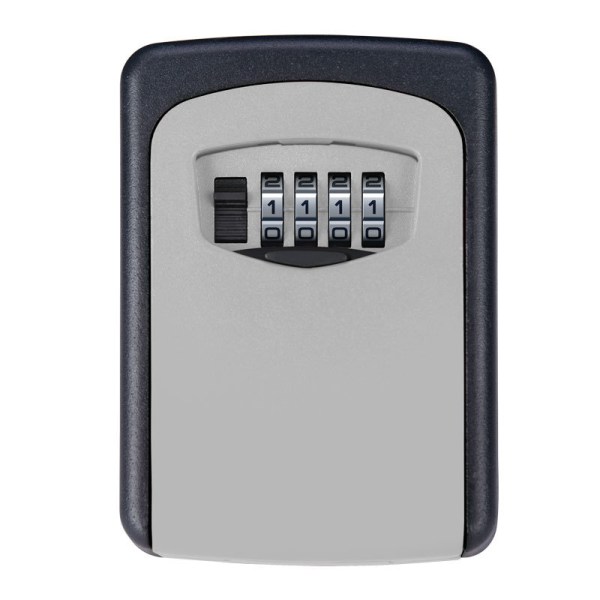 Outdoor Secure Key Box, Seinälle kiinnitettävä avainkotelo 4-numeroisella koodilla, K