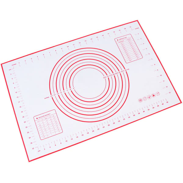 Silikon bakeunderlag Non-Stick deigunderlag (60 x 40 cm rød)