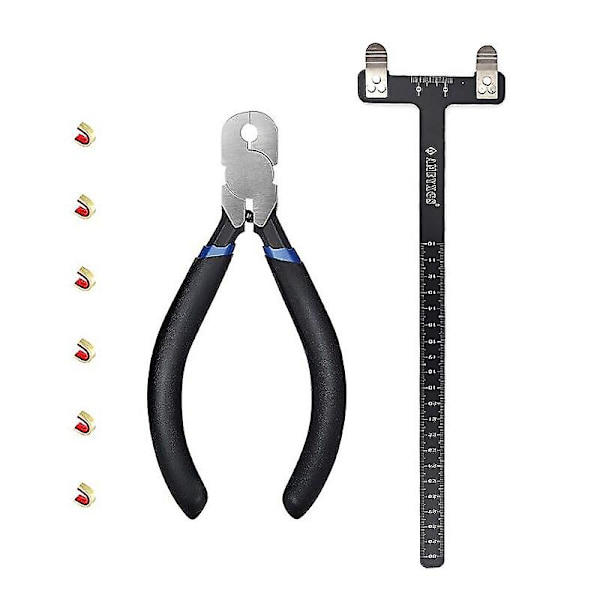 Bueskyting Nock Point Tang og Bueskyting Vinkelsett Bueskyting Verktøy Tuningsett Nock Tang Buesnor Nockpunkt T-Form