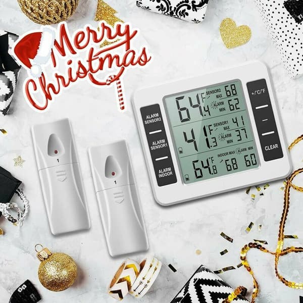 Kjøleskapstermometer, digitalt frysetermometer
