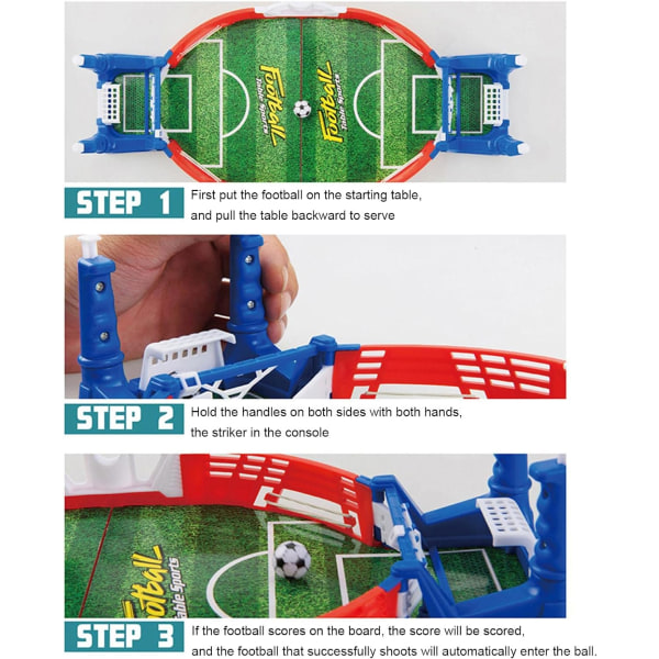 Mini bordfodboldspil, fodbold flipperspil til børn, fodbold