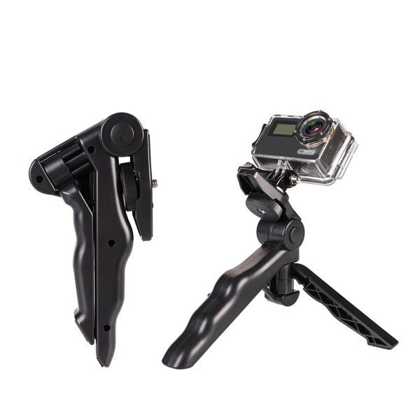 Mini bärbar stativ i aluminiumlegering för smartphone med 1/4\" skruv Gopro8/7/6/5/4/3 för GoPro digitalkamera telefon Gimbal stabilisator