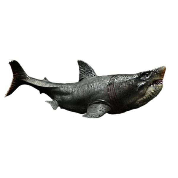 Haj Model Legetøj, Simuleret Megalodon Miniature Dyr Legetøj Havdyr Model