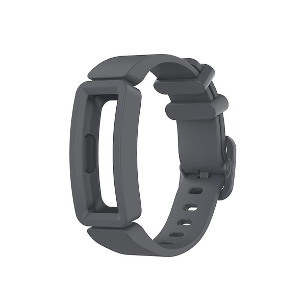 Fitbit Ace2 Inspire Hr Ersättningsremmar Watch Armband Armband Mörkgrå
