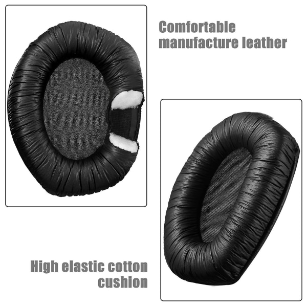 Ersättningsöronkuddar kompatibla med Sennheiser Rs165, Rs175, Rs185, Rs195, Hdr165, Hdr175, Hdr185, Hdr195-hörlurar