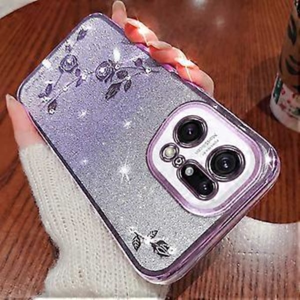 Skal för Oppo Find X5 Pro Purple