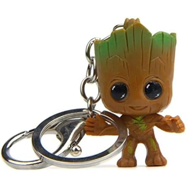 Baby Groot Nyckelring - Klassisk Film Actionfigur - Perfekt som en
