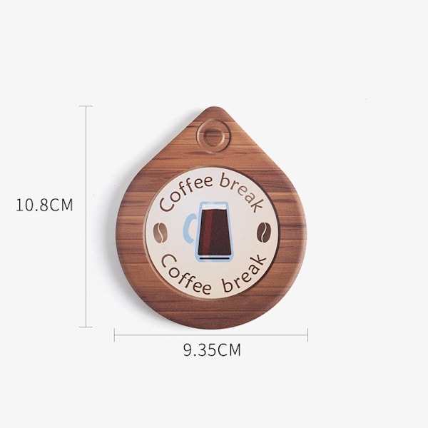 Keramisk Vanddråbe-Korkbrik Kaffe Kop Matte Kombination Grydelapper E