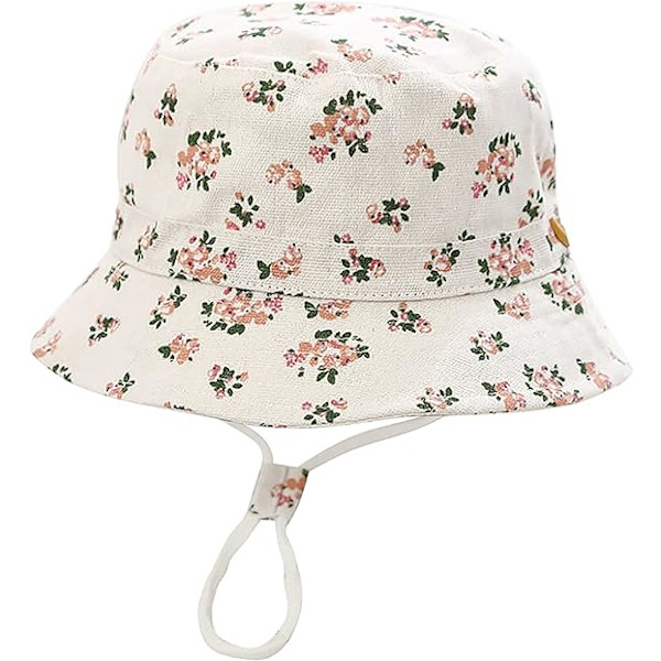Unisex Bob Baby Kid Sun Hat Fisherman Hat Flicka Pojke Bucket Hats Strandhatt Visor 4-8 År