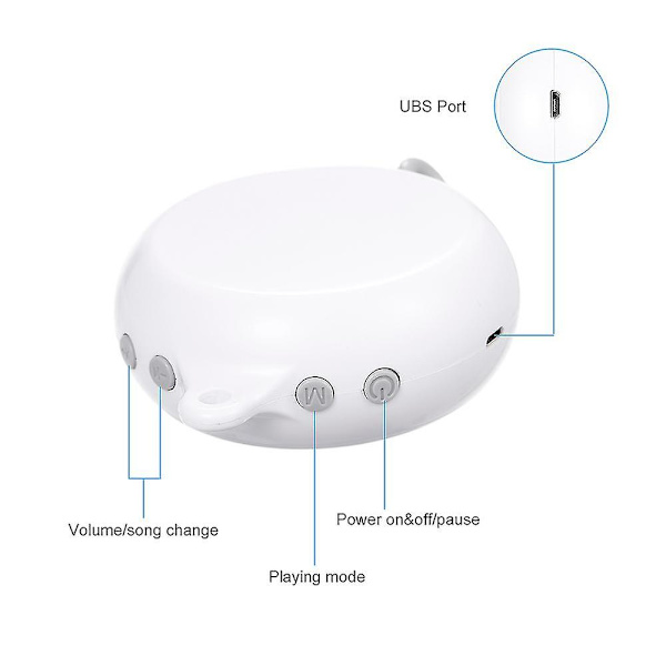 Snurrande baby musikalisk mobil DIY 35 låtar musikbox leksak