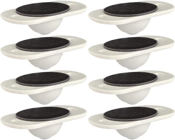 Itsekiinnittyvät pyörivät pyörät, Mini Cute Caster Solid Plastic Whee