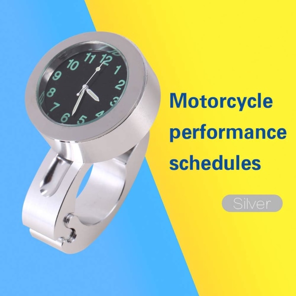 Motorcycle Handlebar Watch, Universal Handlebar Clock, Handlebar