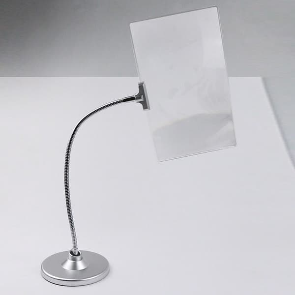 Solid Forstørrelsesglass med Fleksibel Slange for Forbedret Synlighet og Kontroll Silver
