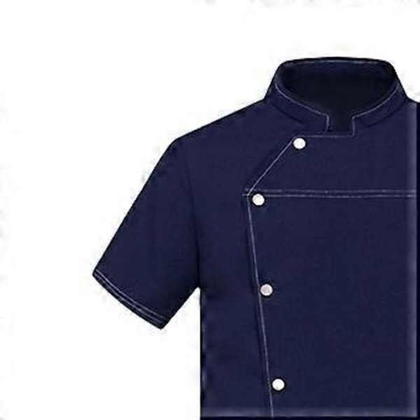 Kockrocka Kockkläder Servitör Servitris Kläder Uniform för Restaurang Matservering Pub (XL) XL