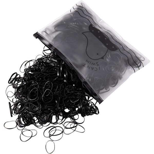Mini elastiska hårband Mini elastiska 800-pack Mini hårband små