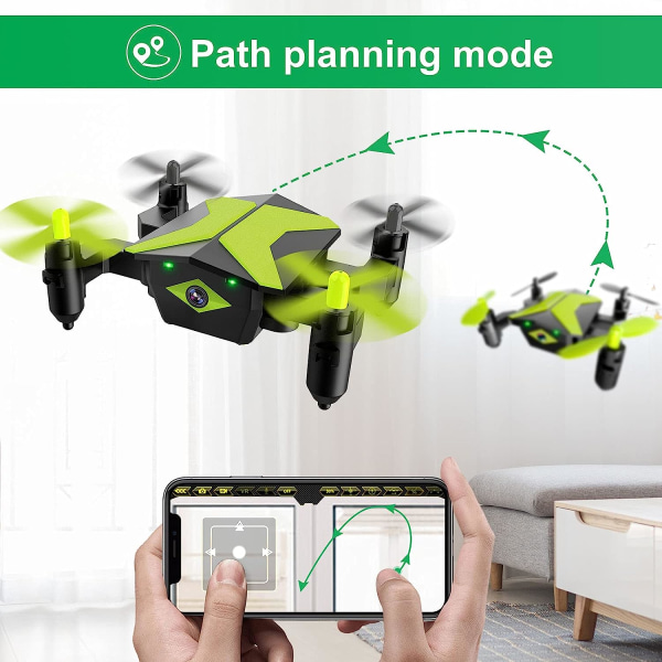 Drone med kamera Drönare för barn nybörjare, RC Quadcopter wit