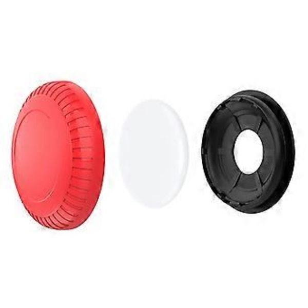 AirTag-pidikekotelo liimatarra TPU+PC suojatrackerin etsintäsuojalla - Punainen Red