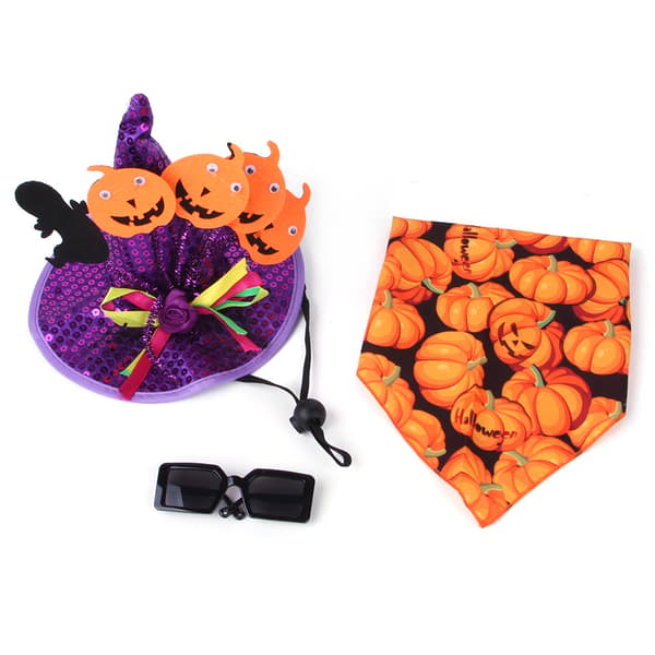 Halloween-kostymset för husdjur, ensem
