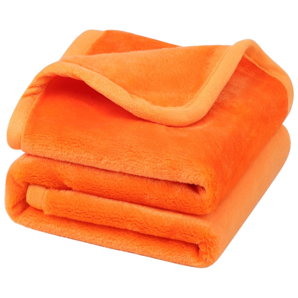 Flanell Fleece Teppe Mykt Lett Varm Fuzzy Teppe For Alle Sesonger, Luksuriøst Komfortabelt Dekorativt 60\"x 78\"