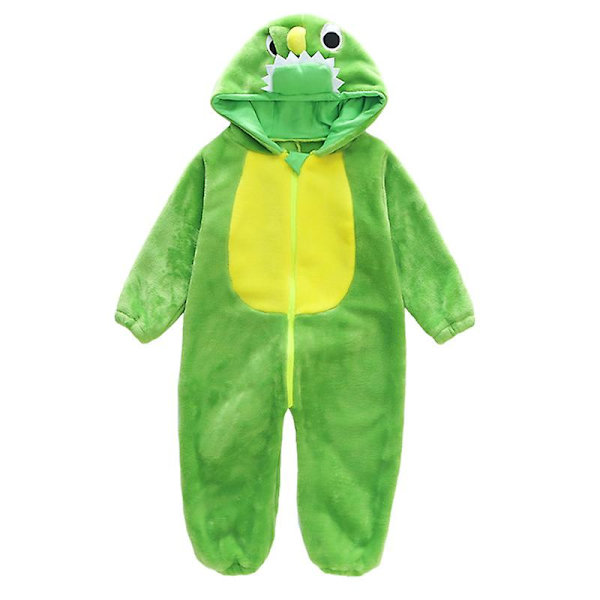 Dinosaurus vauvan vaatteet Yksi pala Miehet ja naiset Vauva Piirretty Pyjama