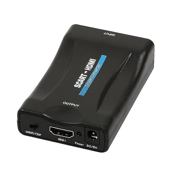 SCART til HDMI-konverter SCART til HDMI-videokonverter