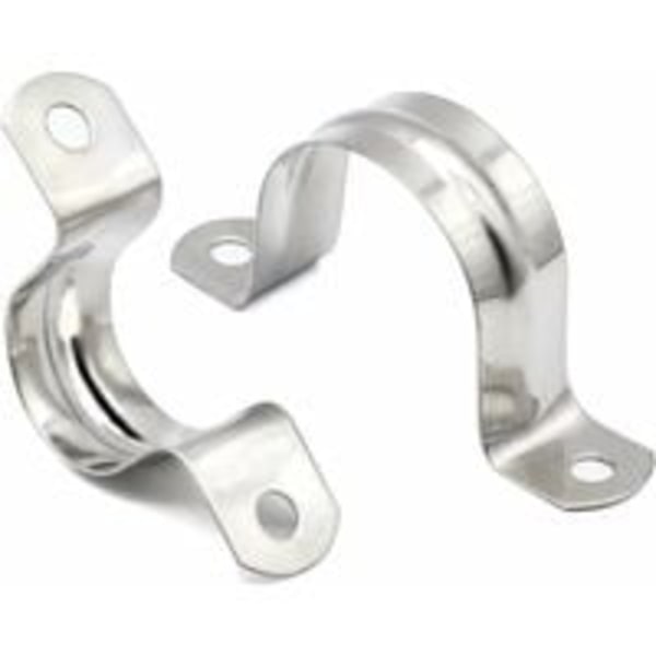 U-formede klemmer - 304 rustfrit stål rørklemme ? 25mm U-rør klemme