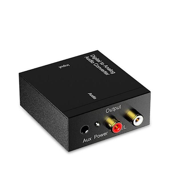 Digitaalinen analogiamuunnin kuituliitännällä