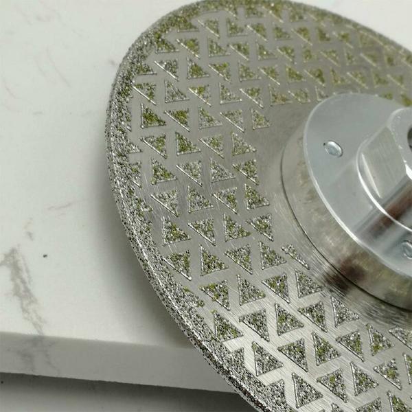 1 stk. diamantskive 125 mm dobbeltsidet galvaniseret savklinge til C