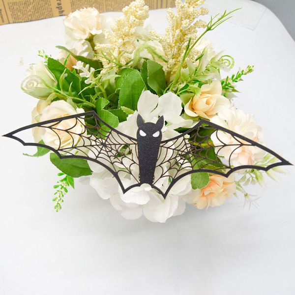 24 kpl Halloween-lepakkoseinätarrat Realistiset ontto 3D-lepakot W