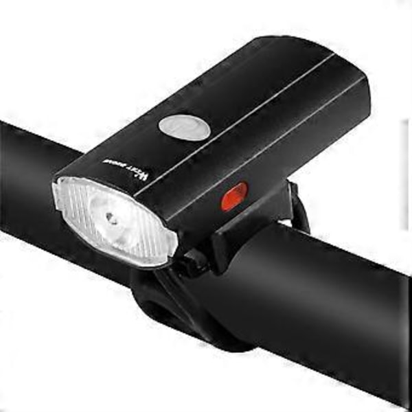 2-i-1 Sykkellykt Frontlykt Baklykt 2000mAh USB Oppladbar Vanntett Sykkel Foran Bak Taillight