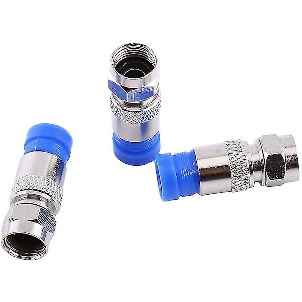 Krympe Tang Sæt - Tråd Krympetang Krympe Kit Med Koaksialt Kabel Tråd Afstripper, Rg6/rg59 F Kompressionskontakt, Tråd Krympetang Krympe Tang