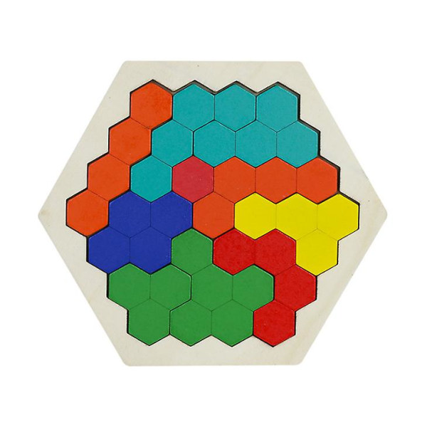 Trähexagonpussel, Iq Logic Geometry Game