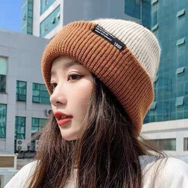 Mi Jiao Tang farve, en vintermoderne hat, uldhat, alsidig
