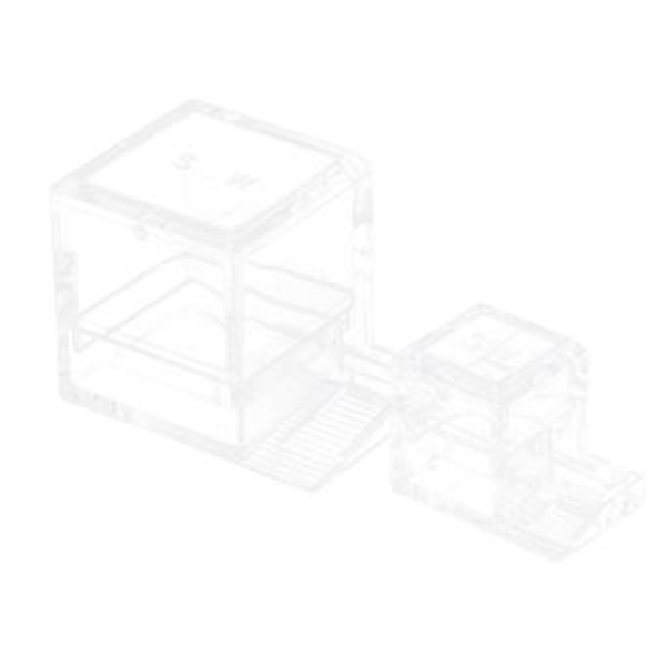 2 stk. Vandforsyning til myrer i hjemmet, transparente myrefoderkasser, myrefoderbeholdere
